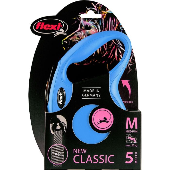 Rollijn Classic Tape M 5m Blauw