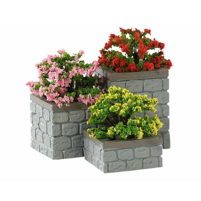 Lemax Flower Bed Boxes, set van 3